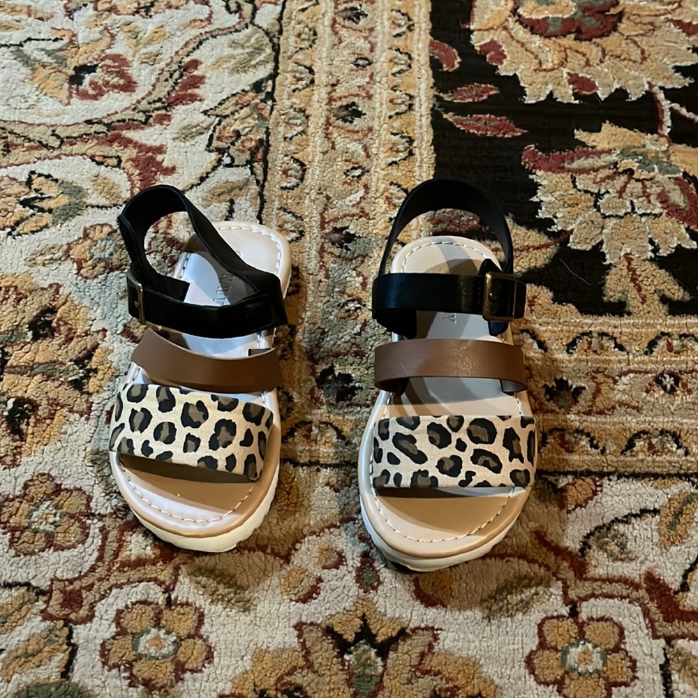 Cheetah Sandals